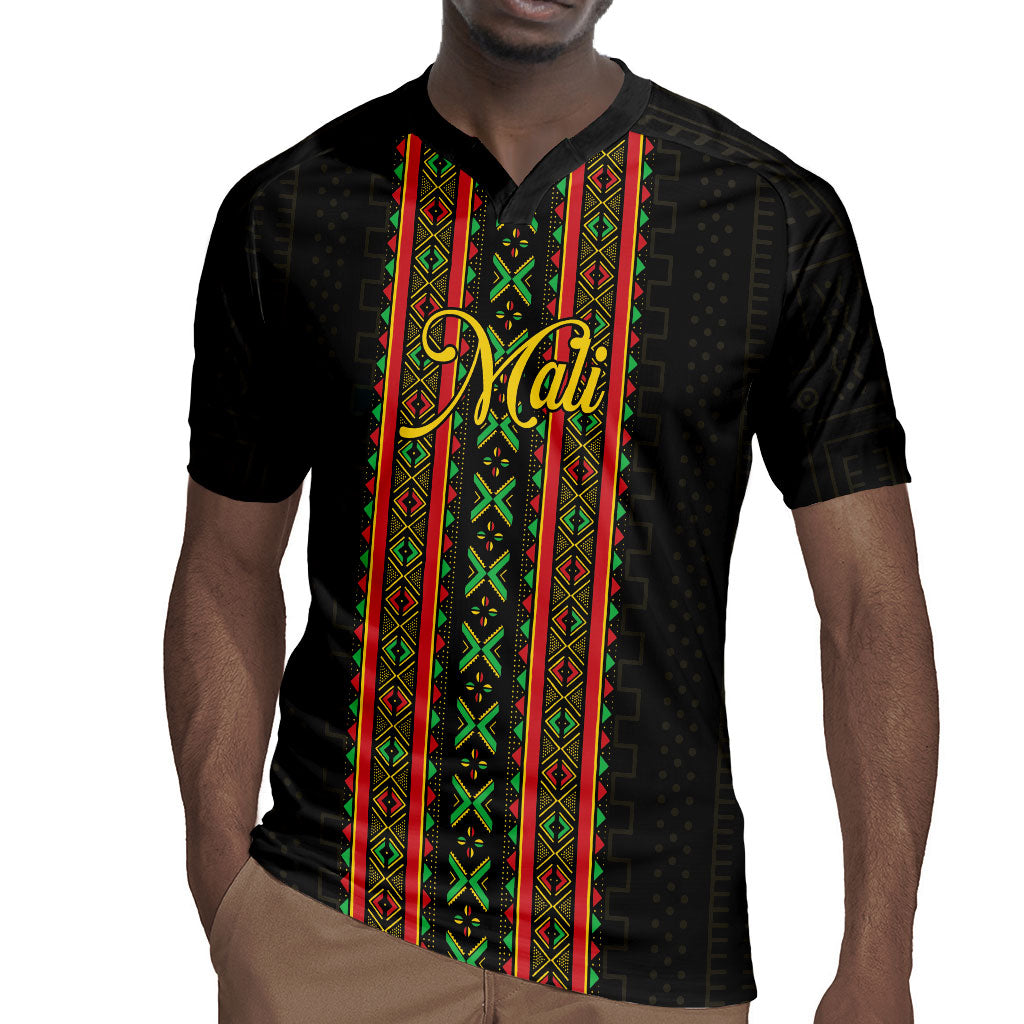Personalized Mali Bogolanfini African Pattern Rugby Jersey