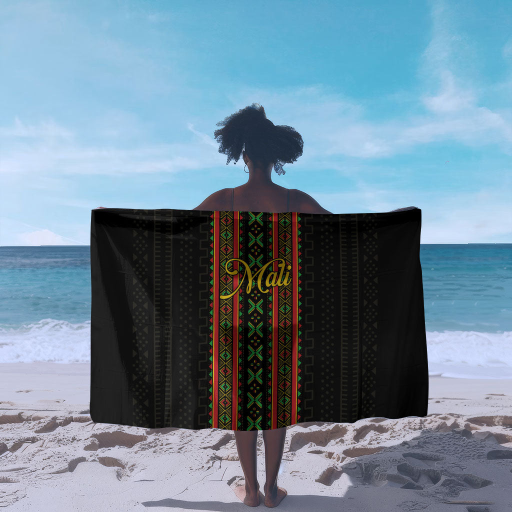 Mali Bogolanfini African Pattern Sarong