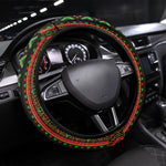 Mali Bogolanfini African Pattern Steering Wheel Cover