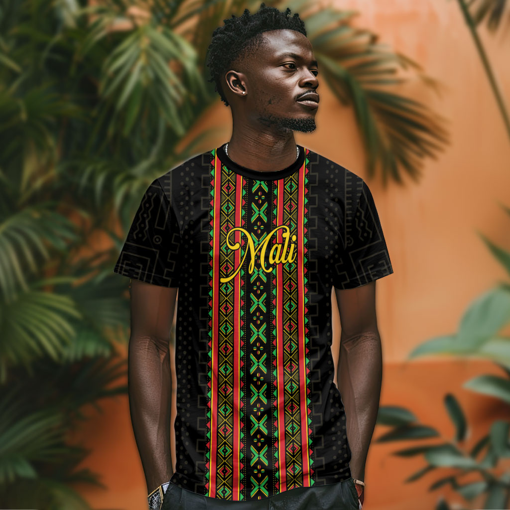 Personalized Mali Bogolanfini African Pattern T shirt