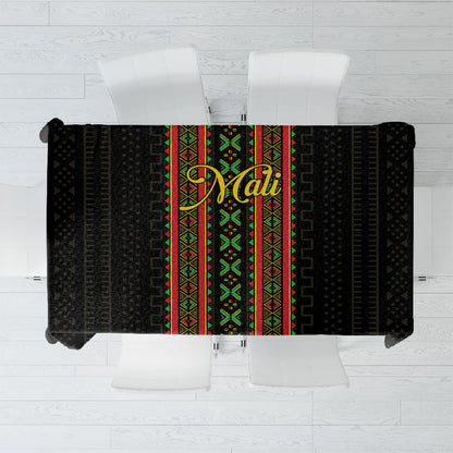 Mali Bogolanfini African Pattern Tablecloth