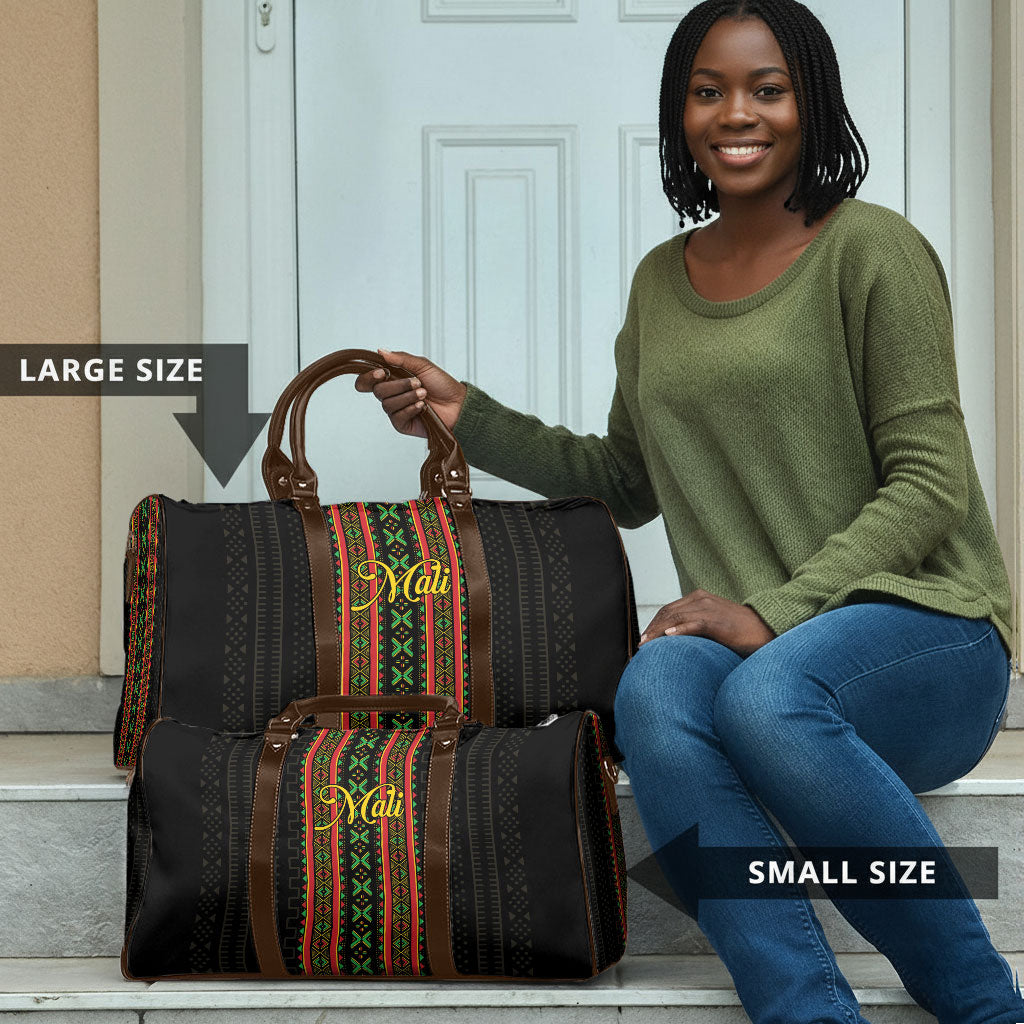 Mali Bogolanfini African Pattern Travel Bag