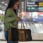 Mali Bogolanfini African Pattern Travel Bag