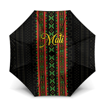 Mali Bogolanfini African Pattern Umbrella