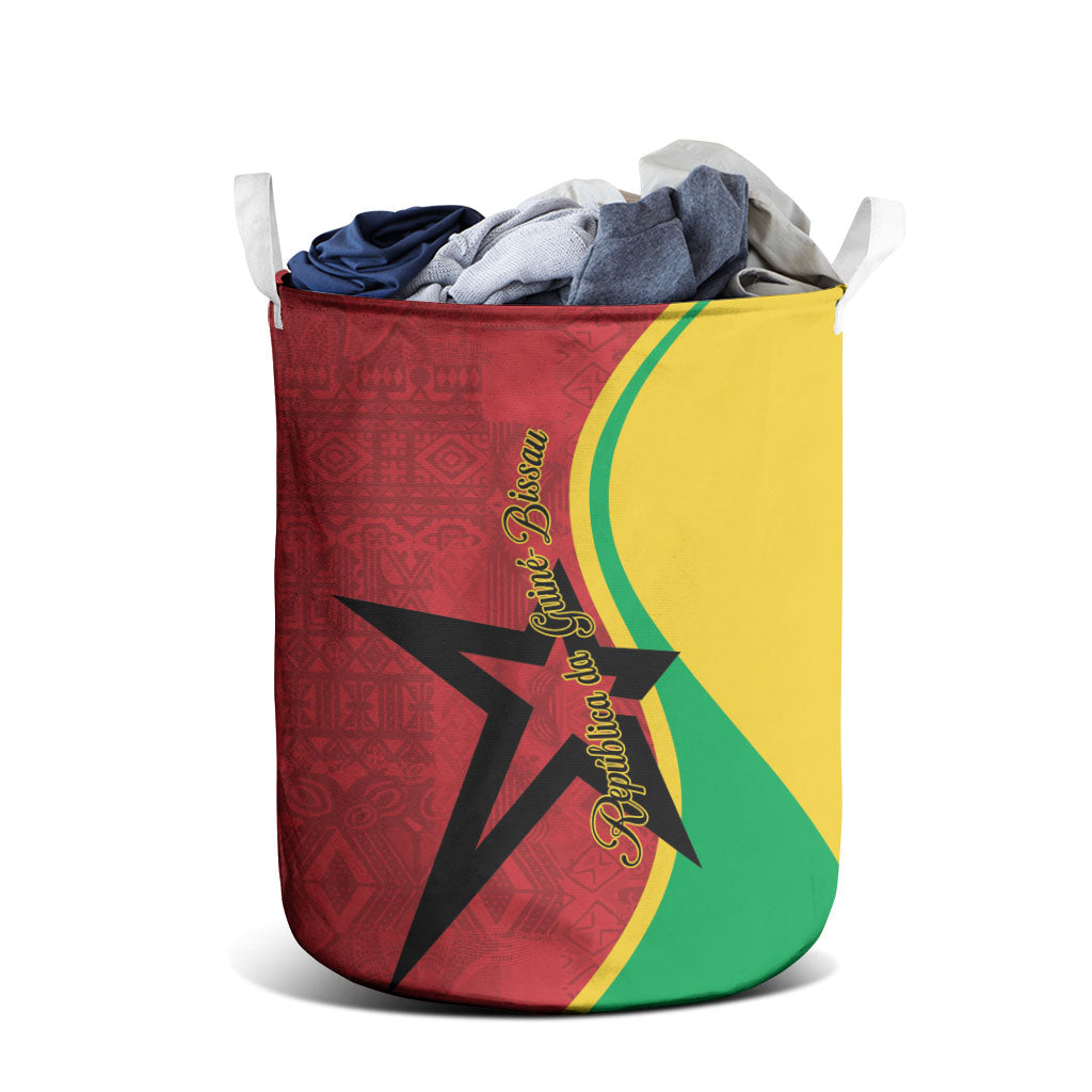 Guinea-Bissau Laundry Basket Happy Independence Day