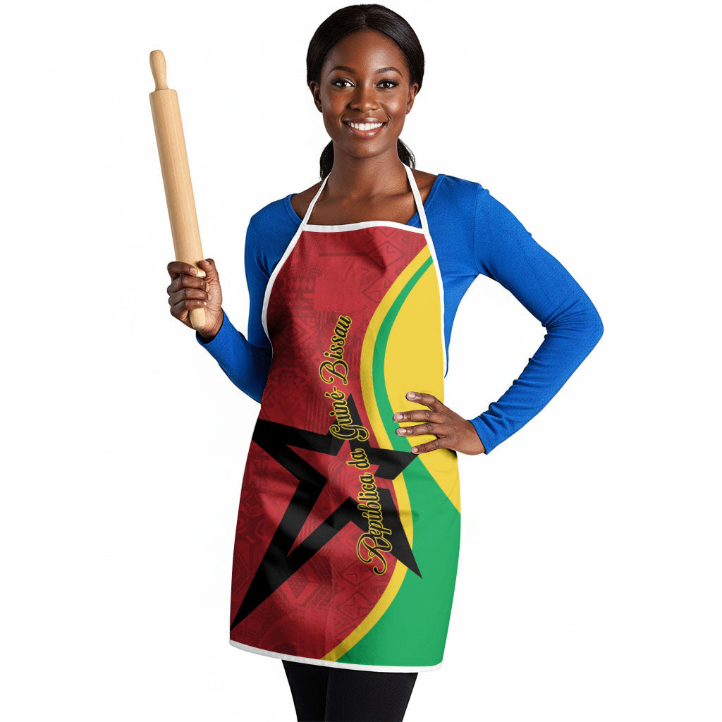 Guinea-Bissau Apron Happy Independence Day