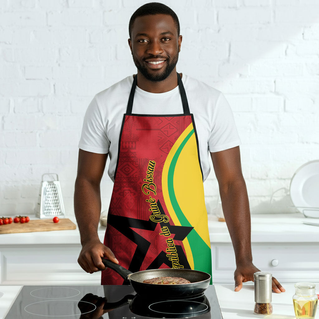Guinea-Bissau Apron Happy Independence Day