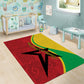 Guinea-Bissau Area Rug Happy Independence Day