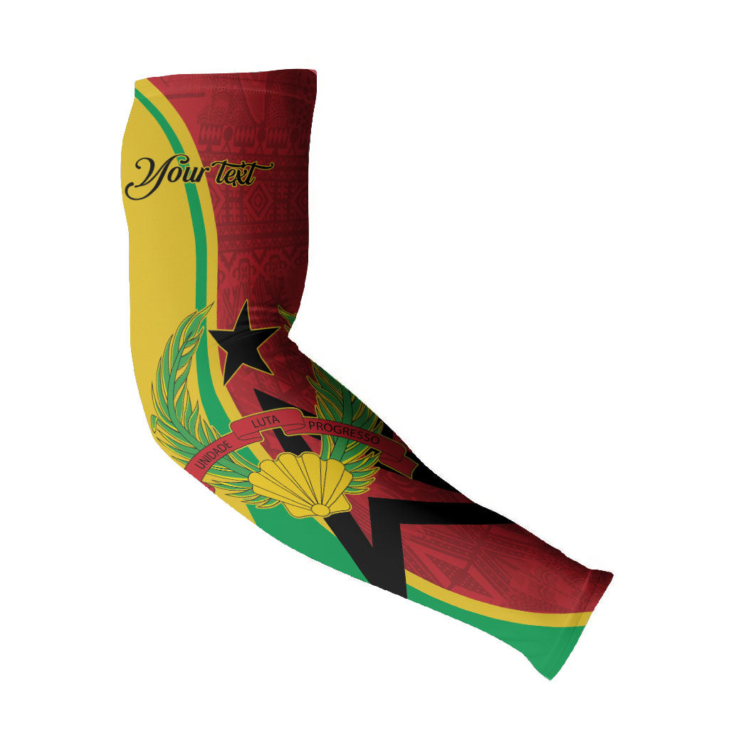 Personalized Guinea-Bissau Arm Sleeves Happy Independence Day