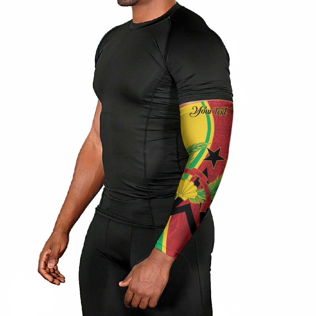 Personalized Guinea-Bissau Arm Sleeves Happy Independence Day