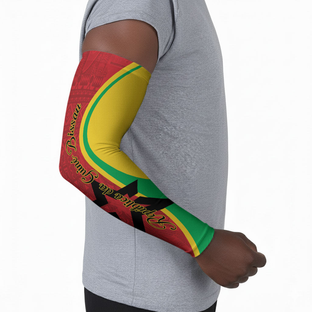 Personalized Guinea-Bissau Arm Sleeves Happy Independence Day