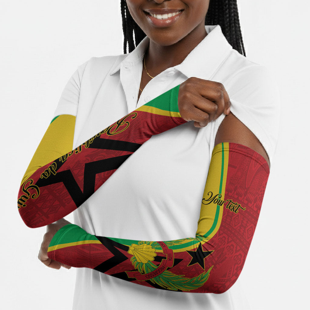 Personalized Guinea-Bissau Arm Sleeves Happy Independence Day