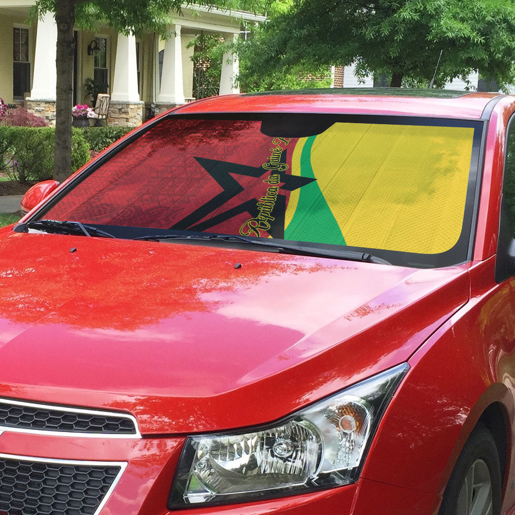 Guinea-Bissau Auto Sun Shade Happy Independence Day