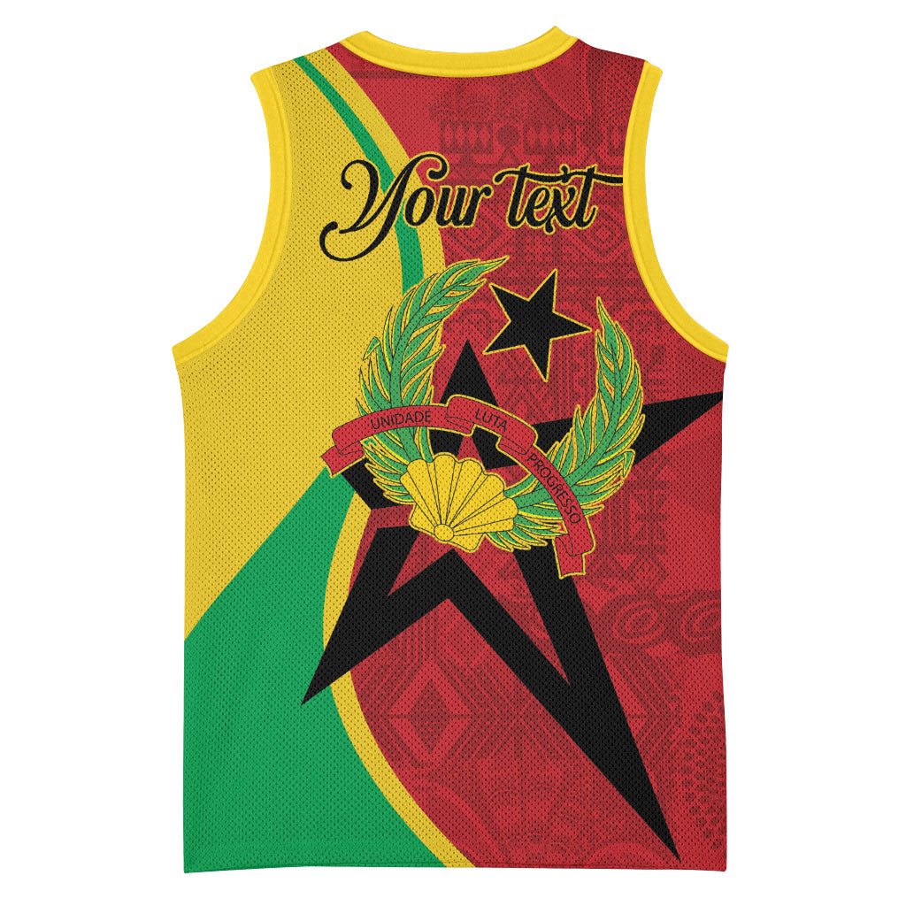 Personalized Guinea-Bissau Basketball Jersey Happy Independence Day