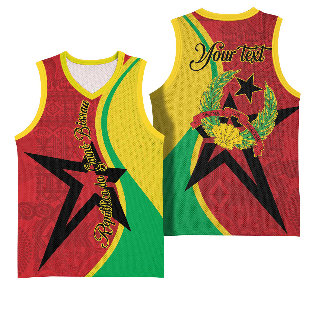 Personalized Guinea-Bissau Basketball Jersey Happy Independence Day