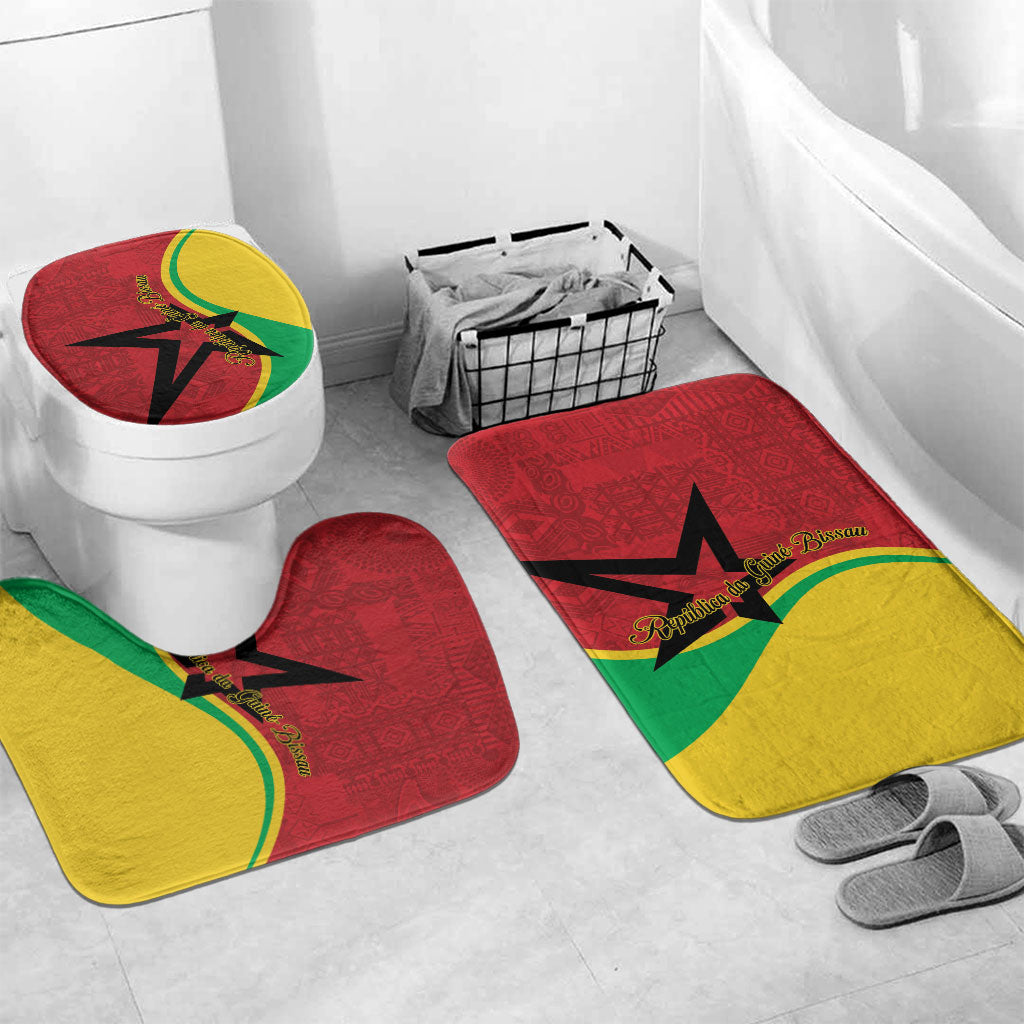 Guinea-Bissau Bathroom Set Happy Independence Day