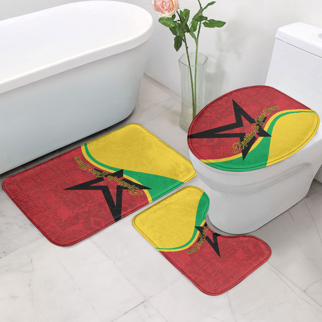Guinea-Bissau Bathroom Set Happy Independence Day