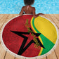 Guinea-Bissau Beach Blanket Happy Independence Day