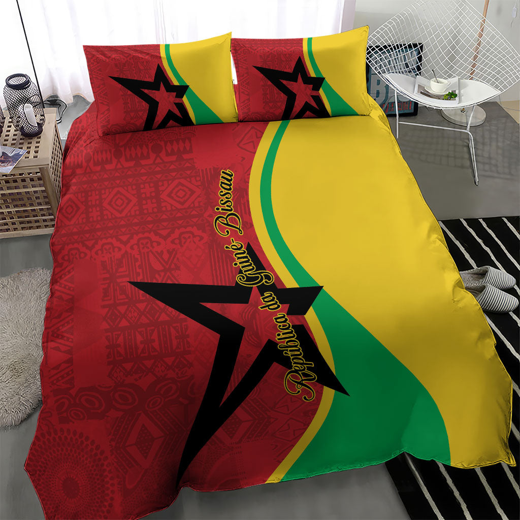 Guinea-Bissau Bedding Set Happy Independence Day