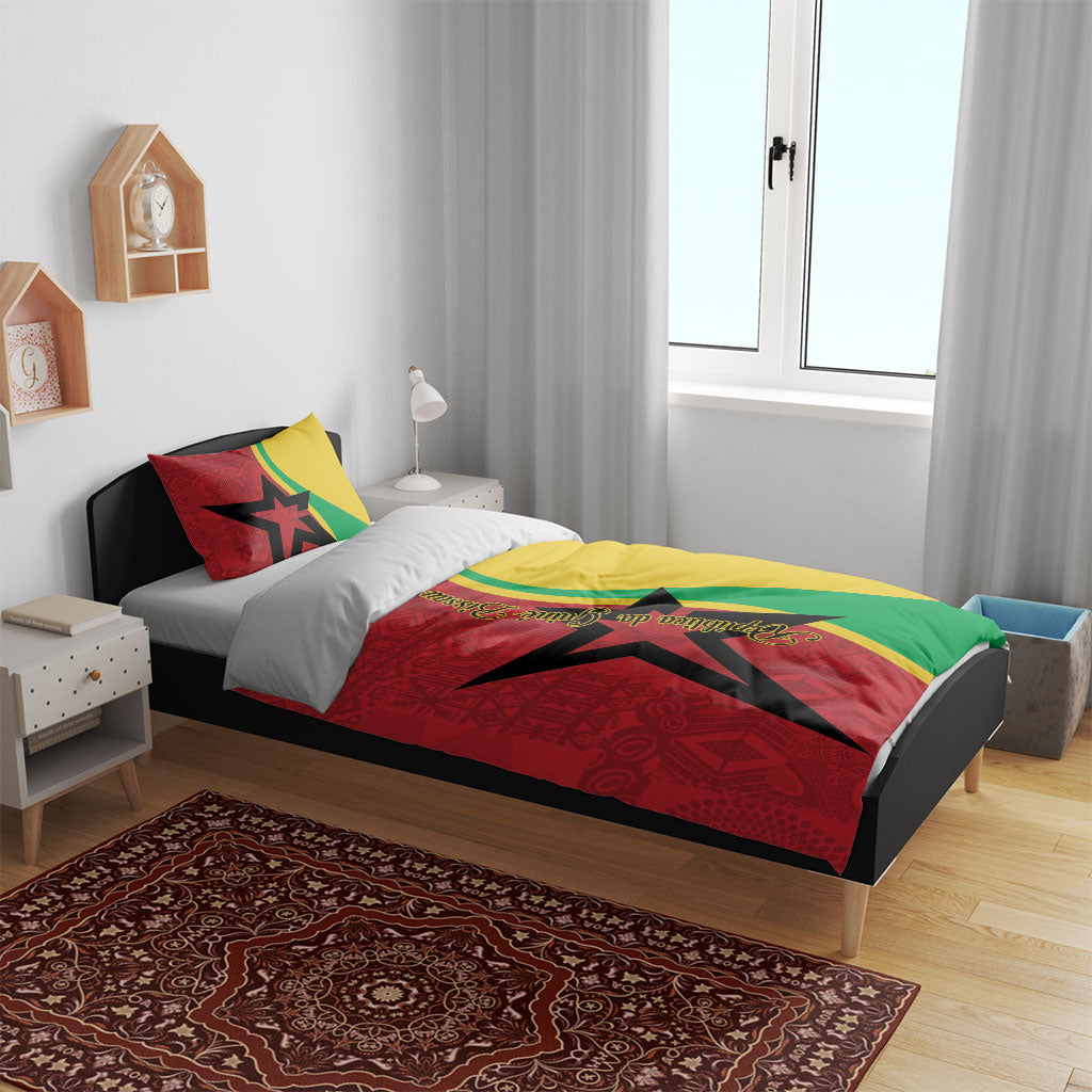 Guinea-Bissau Bedding Set Happy Independence Day