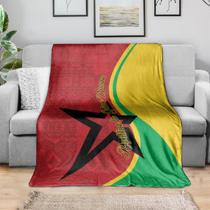 Guinea-Bissau Blanket Happy Independence Day