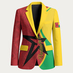 Personalized Guinea-Bissau Blazer Happy Independence Day