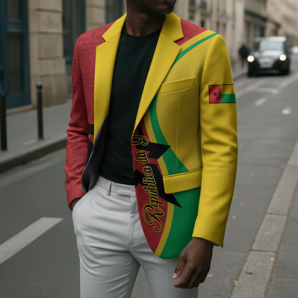Personalized Guinea-Bissau Blazer Happy Independence Day