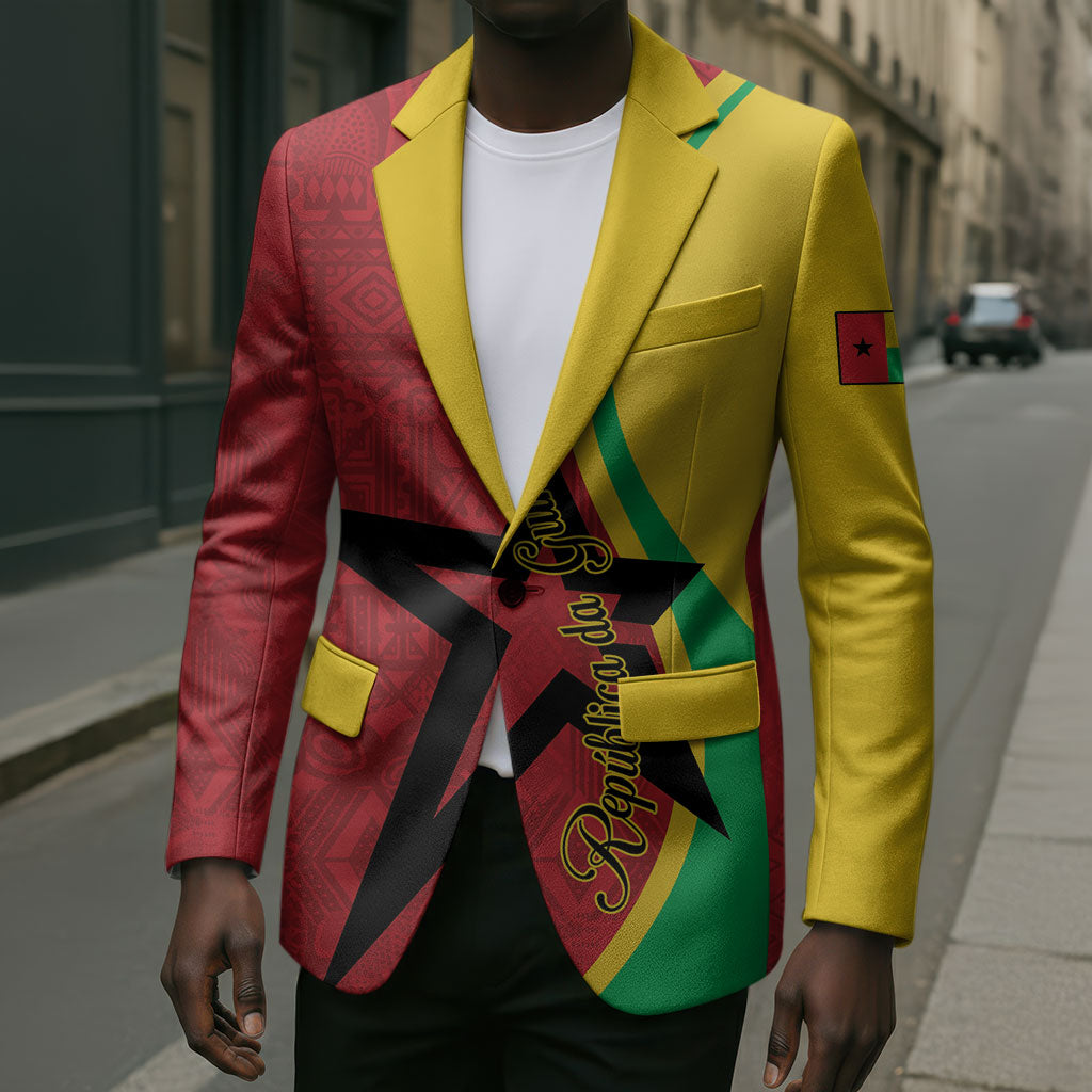 Personalized Guinea-Bissau Blazer Happy Independence Day