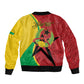Personalized Guinea-Bissau Bomber Jacket Happy Independence Day