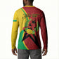 Personalized Guinea-Bissau Button Sweatshirt Happy Independence Day
