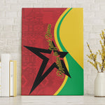 Guinea-Bissau Canvas Wall Art Happy Independence Day
