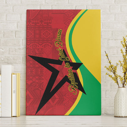 Guinea-Bissau Canvas Wall Art Happy Independence Day