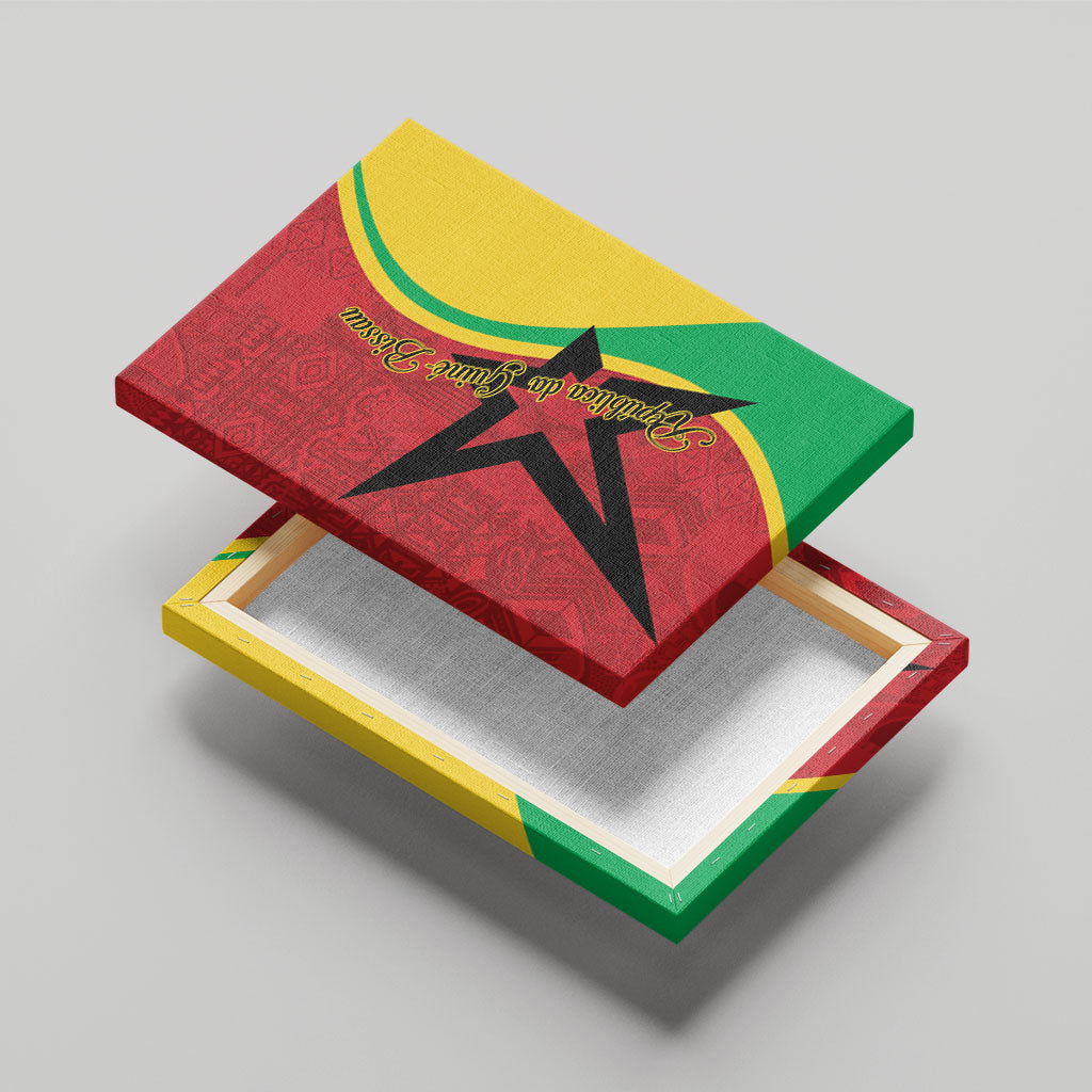 Guinea-Bissau Canvas Wall Art Happy Independence Day