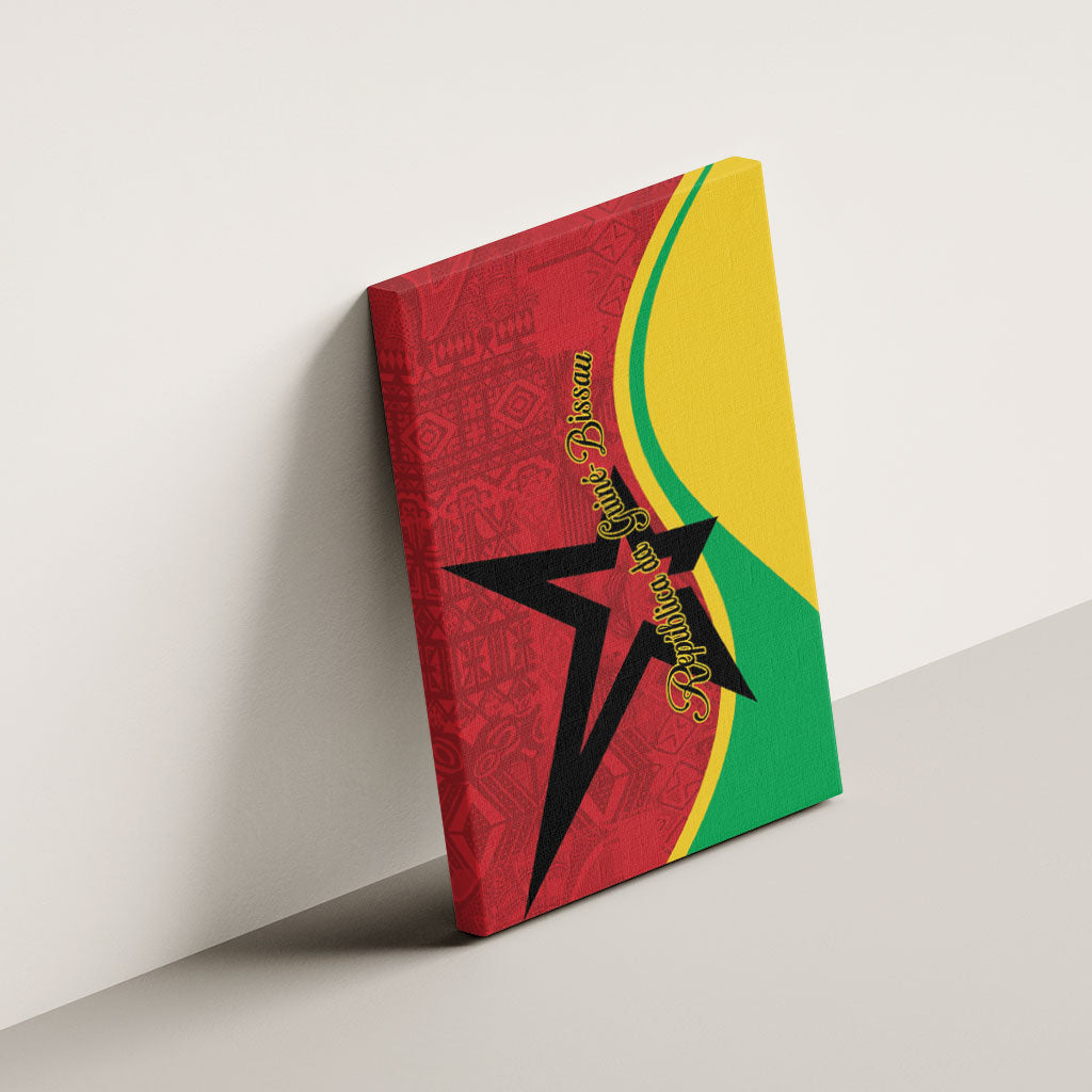 Guinea-Bissau Canvas Wall Art Happy Independence Day