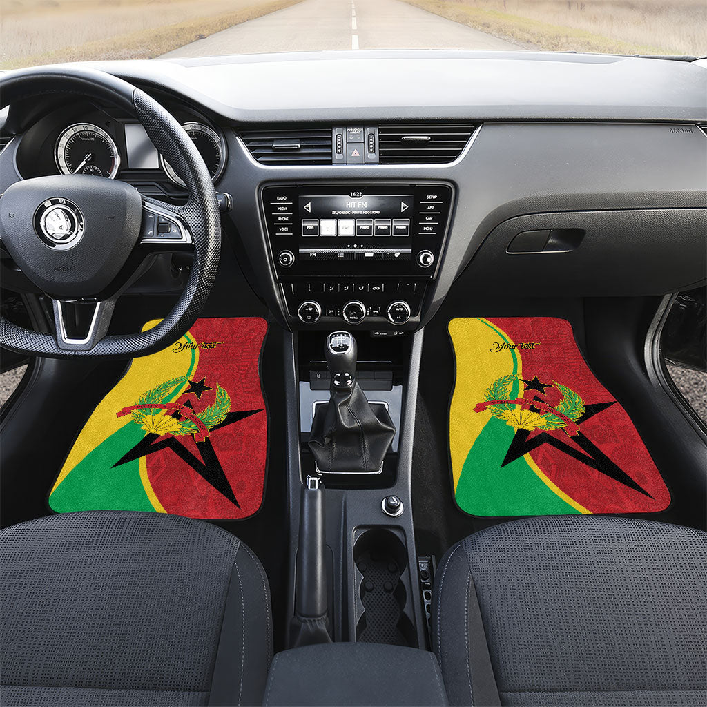 Personalized Guinea-Bissau Car Mats Happy Independence Day