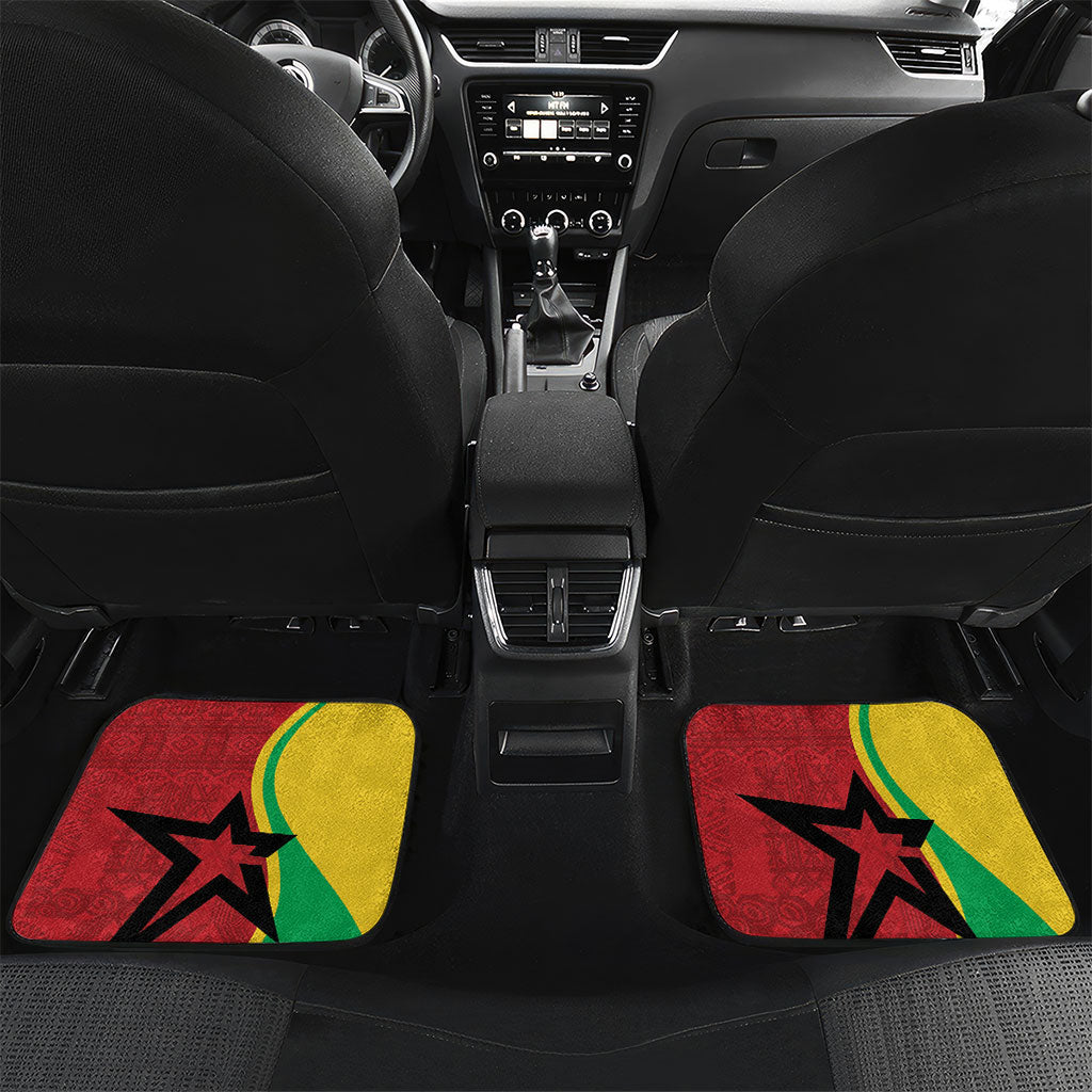 Personalized Guinea-Bissau Car Mats Happy Independence Day