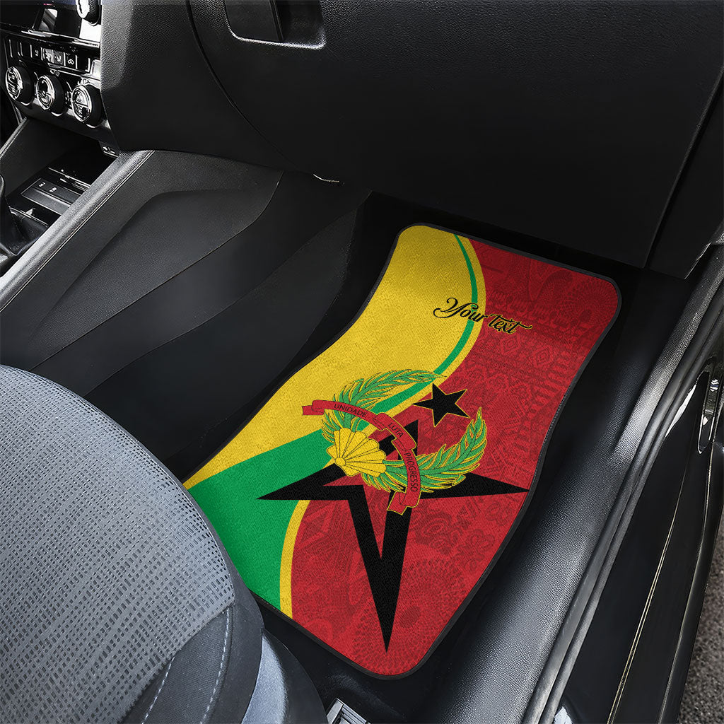 Personalized Guinea-Bissau Car Mats Happy Independence Day