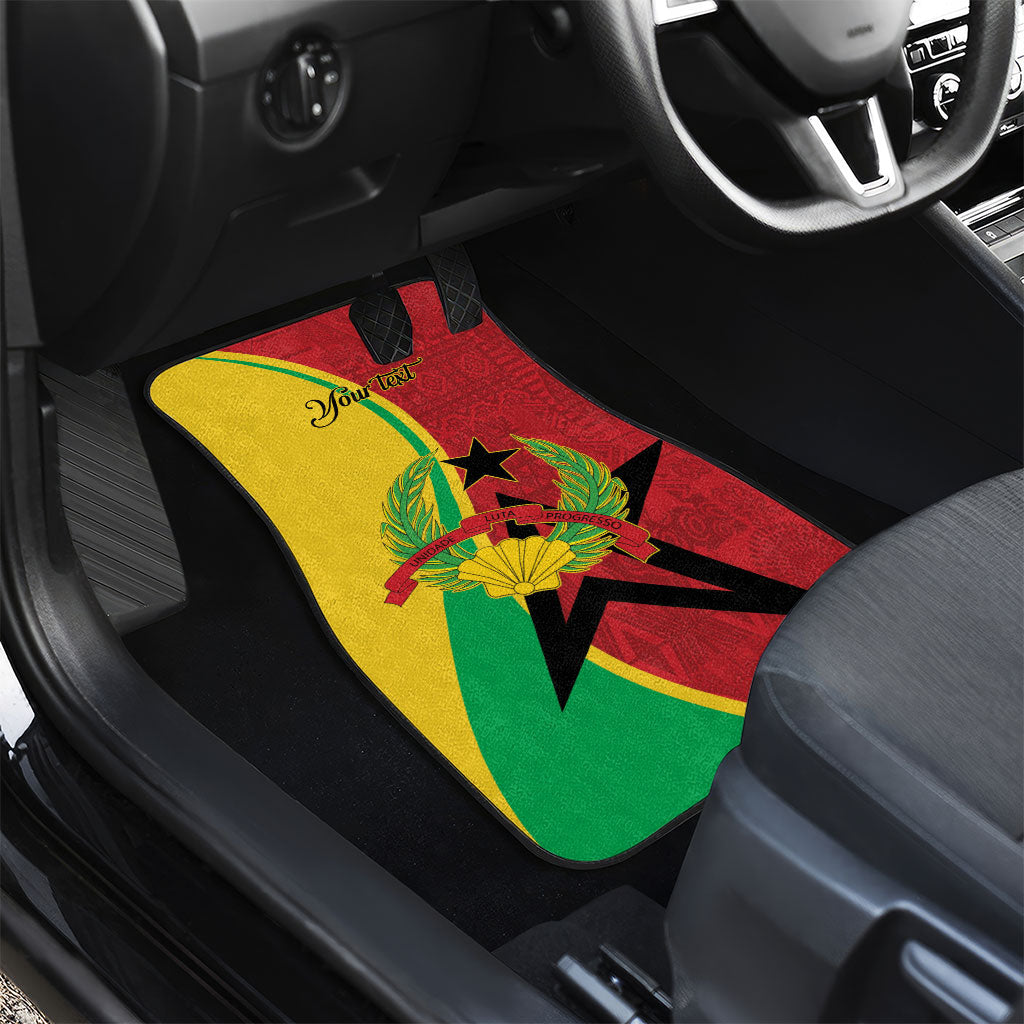 Personalized Guinea-Bissau Car Mats Happy Independence Day