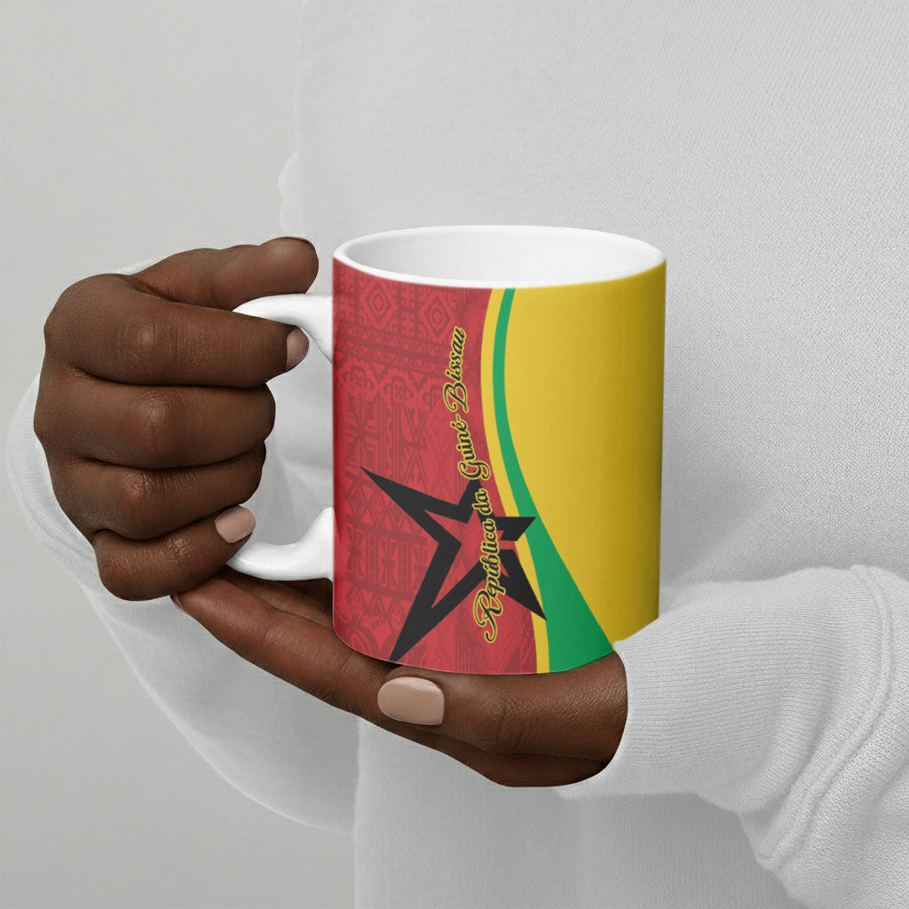 Personalized Guinea-Bissau Ceramic Mug Happy Independence Day
