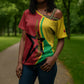 Personalized Guinea-Bissau Cross Shoulder Shirt Happy Independence Day