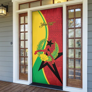 Personalized Guinea-Bissau Door Cover Happy Independence Day