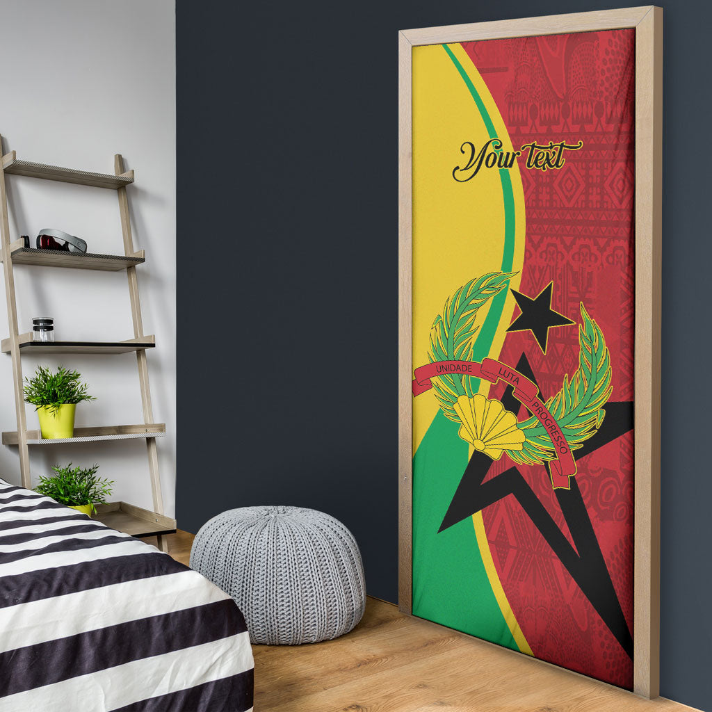 Personalized Guinea-Bissau Door Cover Happy Independence Day