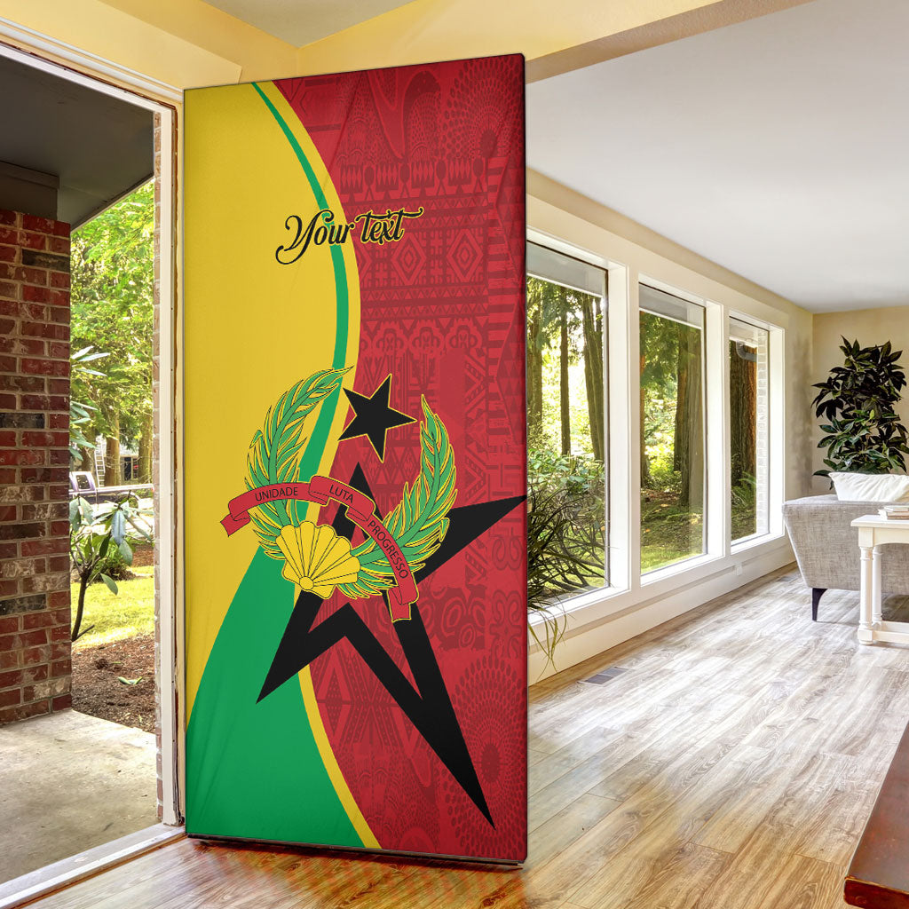 Personalized Guinea-Bissau Door Cover Happy Independence Day