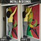 Personalized Guinea-Bissau Door Cover Happy Independence Day