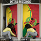 Personalized Guinea-Bissau Door Cover Happy Independence Day