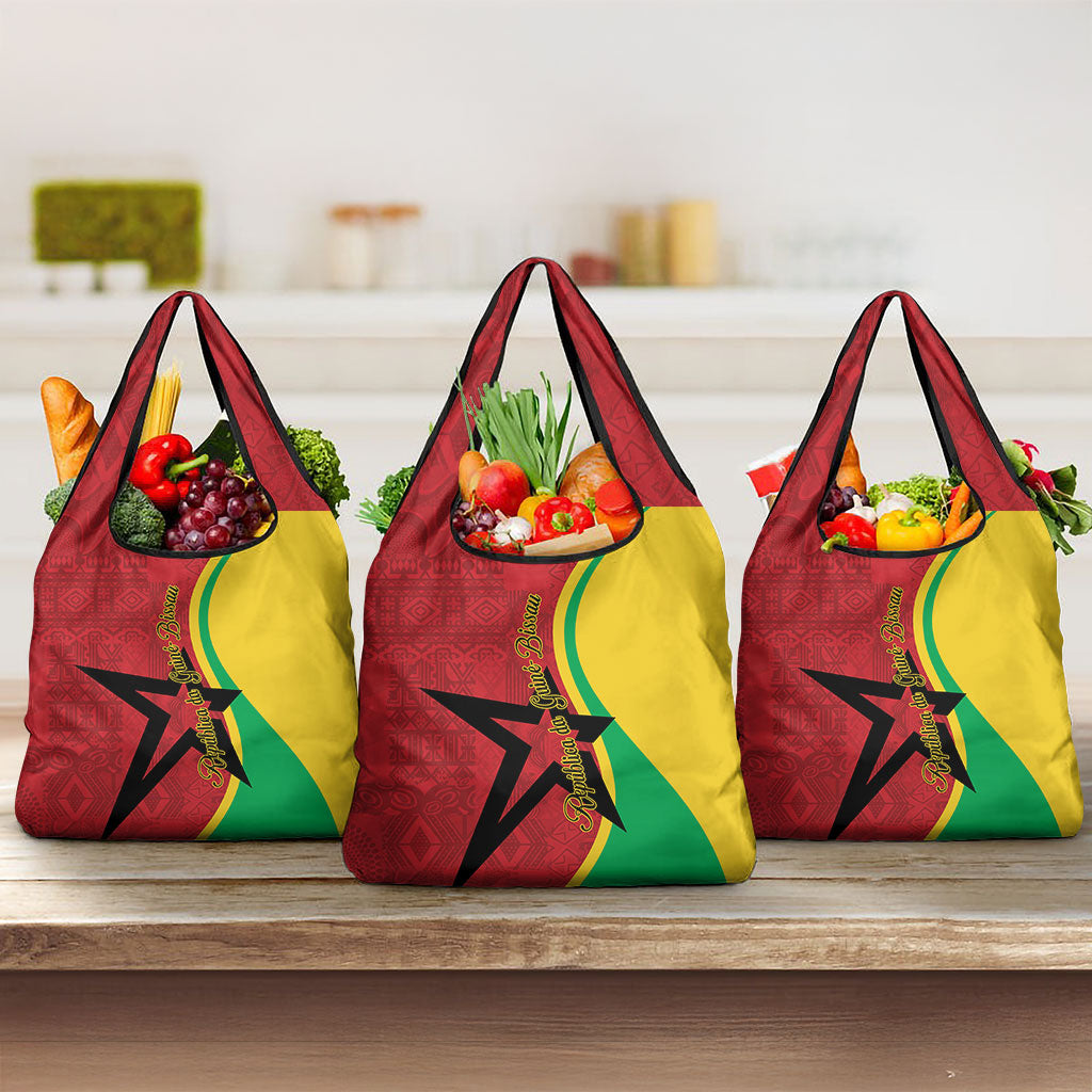 Guinea-Bissau Grocery Bag Happy Independence Day