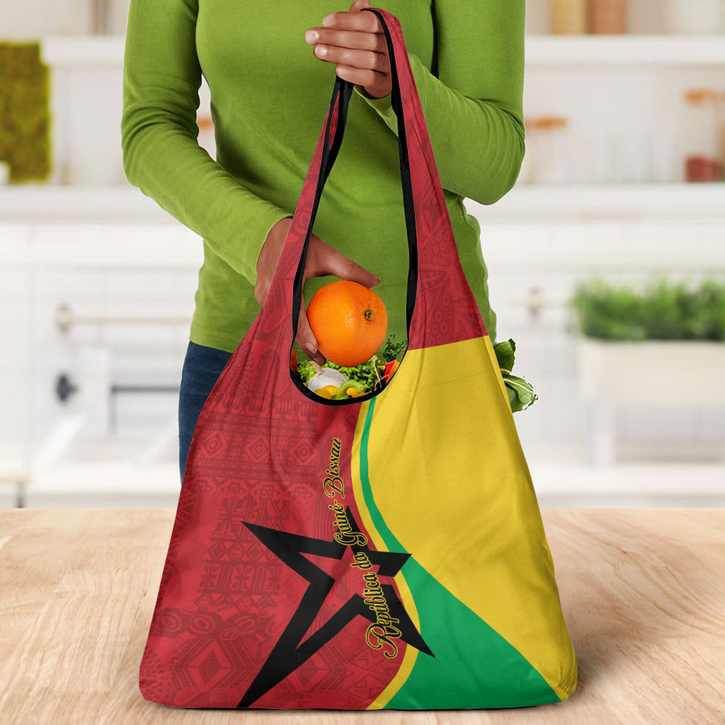 Guinea-Bissau Grocery Bag Happy Independence Day