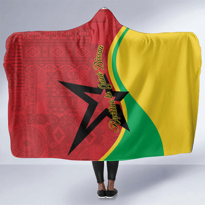 Guinea-Bissau Hooded Blanket Happy Independence Day