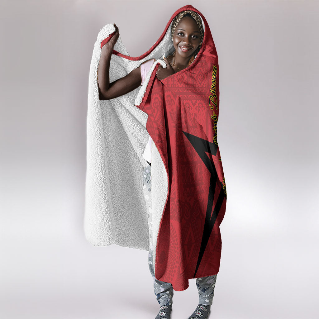 Guinea-Bissau Hooded Blanket Happy Independence Day