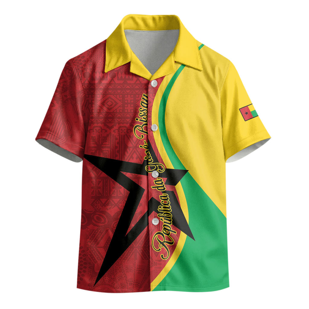 Personalized Guinea-Bissau Kid Hawaiian Shirt Happy Independence Day